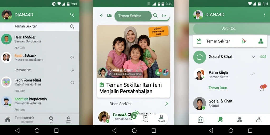 Antarmuka pengguna DIANA4D yang menarik dan mudah digunakan.