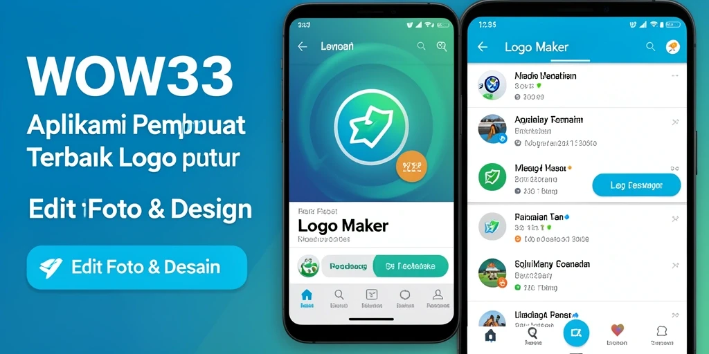 Tampilan antarmuka WOW33 yang sederhana dan intuitif.
