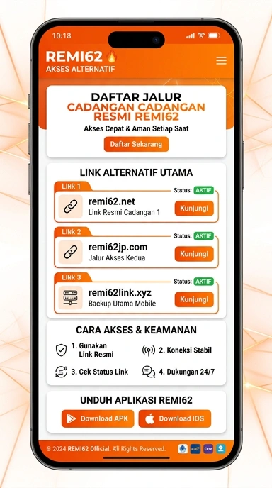 Link Alternatif Remi62 untuk Pengguna Android